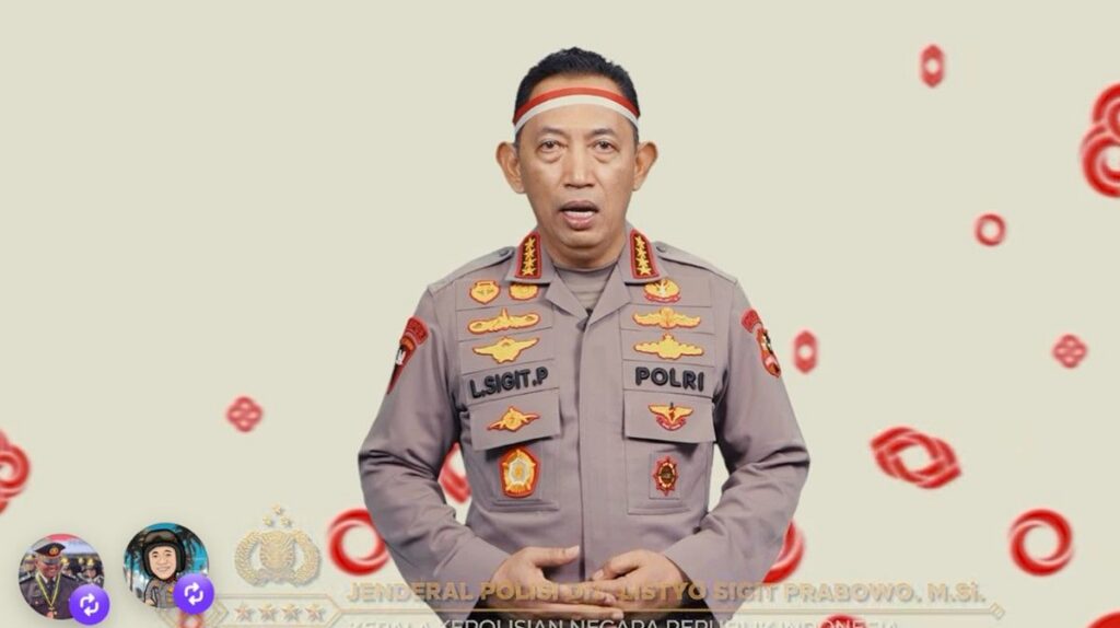 Kapolri Tegaskan Komitmen Menjaga Kedaulatan pada HUT Ke 81 RI