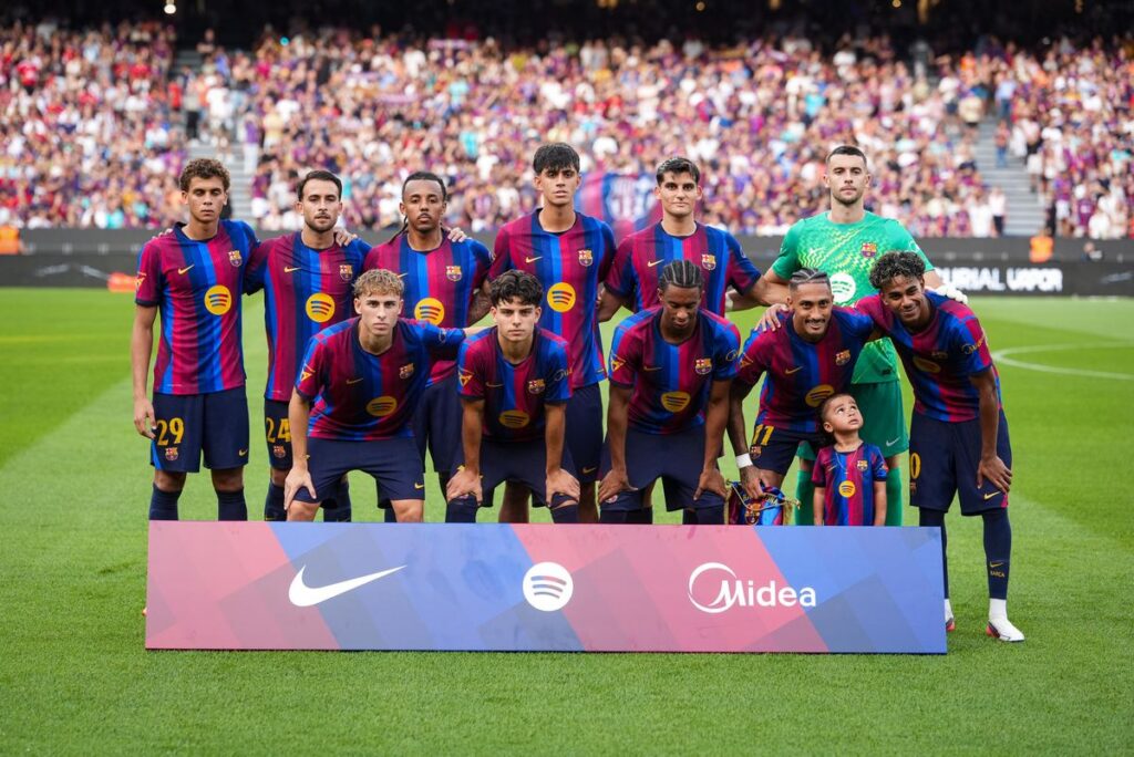 Barca Tampil Dominan di Babak Pertama Trofi Gamper 2026