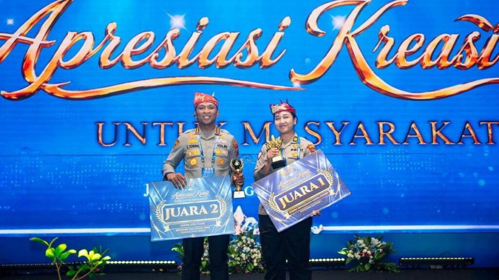 Polresta Sidoarjo Raih Dua Penghargaan di Malam Apresiasi Kreasi Polri