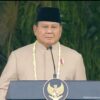 Prabowo Pimpin Upacara Peringatan HUT Ke 81 RI di Istana Merdeka