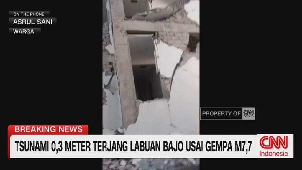 Gempa Magnitudo 7,7 Guncang Nagekeo, 2 Orang Meninggal