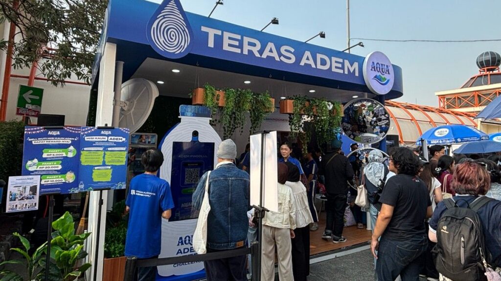 AQUA Gelar Pesta Kaum Adem di Blok M Sambut Kemerdekaan