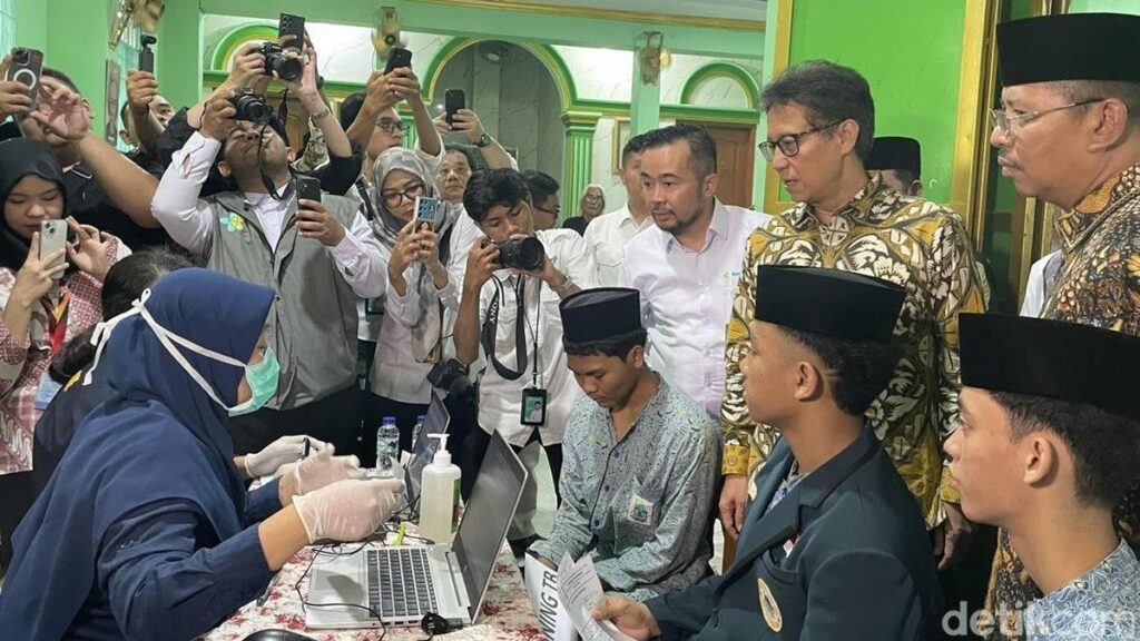 Kemenkes Gelar Skrining Tuberkulosis Bagi Santri di Jakarta Utara