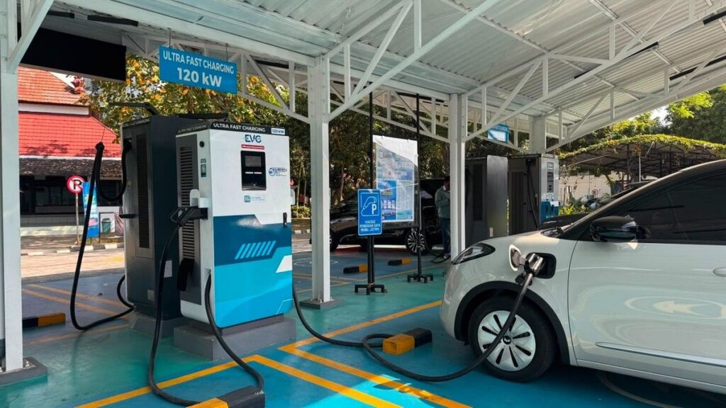 Konsumsi Listrik SPKLU Tembus 62 Juta kWh Hingga Juni 2026