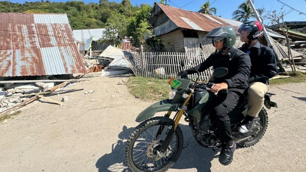 Wapres Gibran Tinjau Bencana Gempa Bumi di Nusa Tenggara Timur