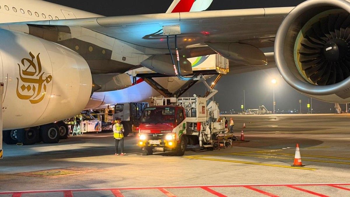 Pertamina Pasok 92 Ribu Liter Avtur Airbus A380 Emirates