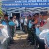 Menteri Kabinet Merah Putih Upacara HUT RI di Lokasi Gempa NTT