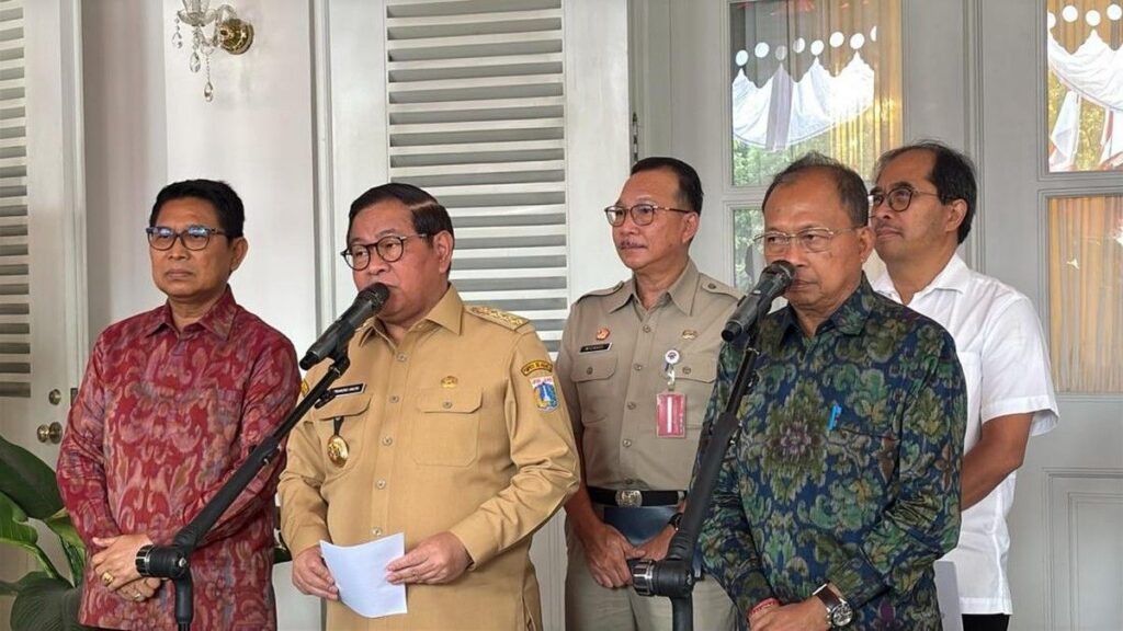 Gubernur Bali dan DKI Bahas Skema Pembiayaan Infrastruktur Inovatif