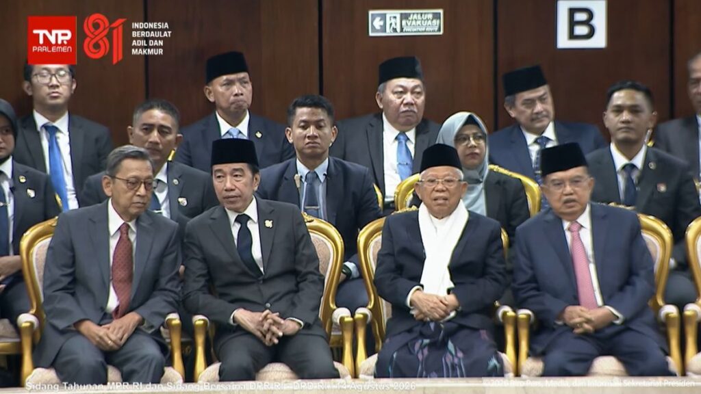 Tokoh Bangsa dan Anggota DPD Hadiri Sidang Tahunan MPR 2026