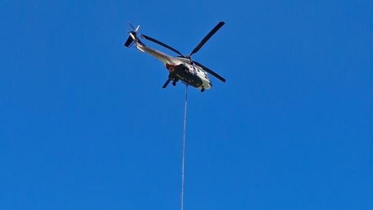 Kebakaran Bromo Meluas ke Pasuruan, Water Bombing Dikerahkan