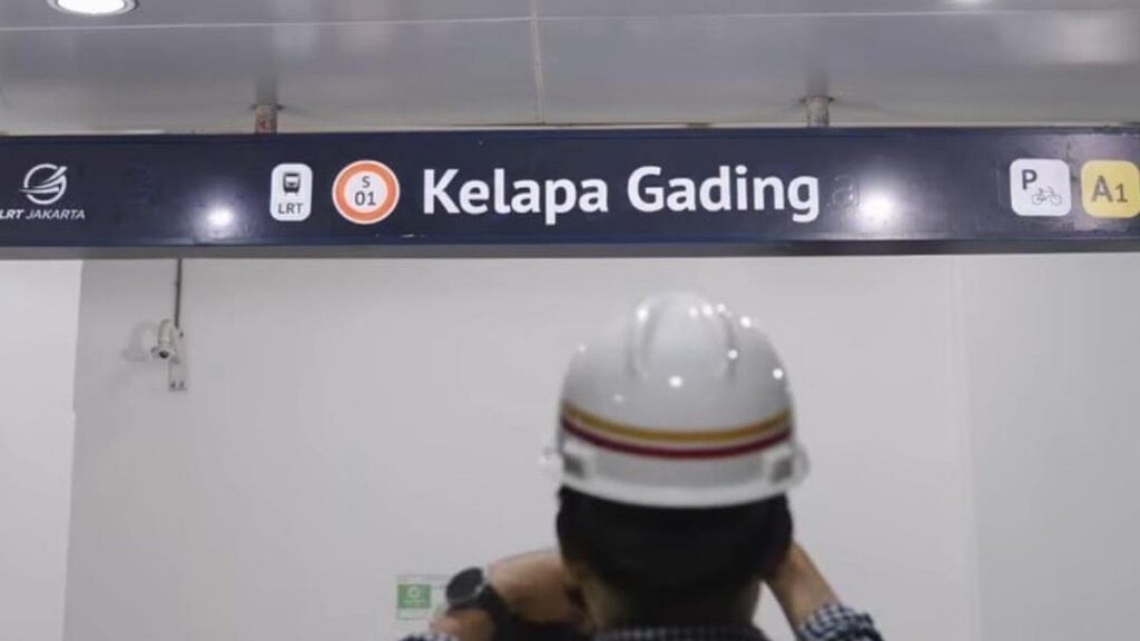 Pramono Anung Ubah Nama Stasiun LRT Pegangsaan Dua Jadi Kelapa Gading