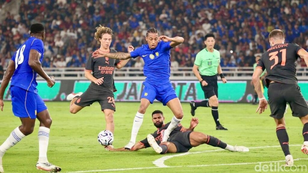 Chelsea Cukur AC Milan 3-0 dalam Laga Pramusim di Jakarta