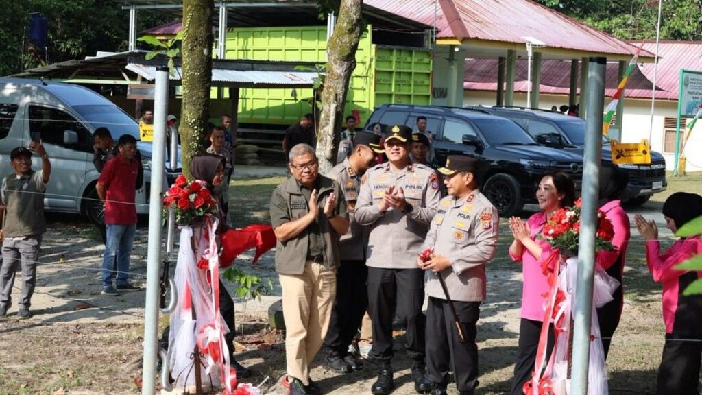 Polda Riau Resmikan Breeding Area Gajah Sumatra di PLG Minas