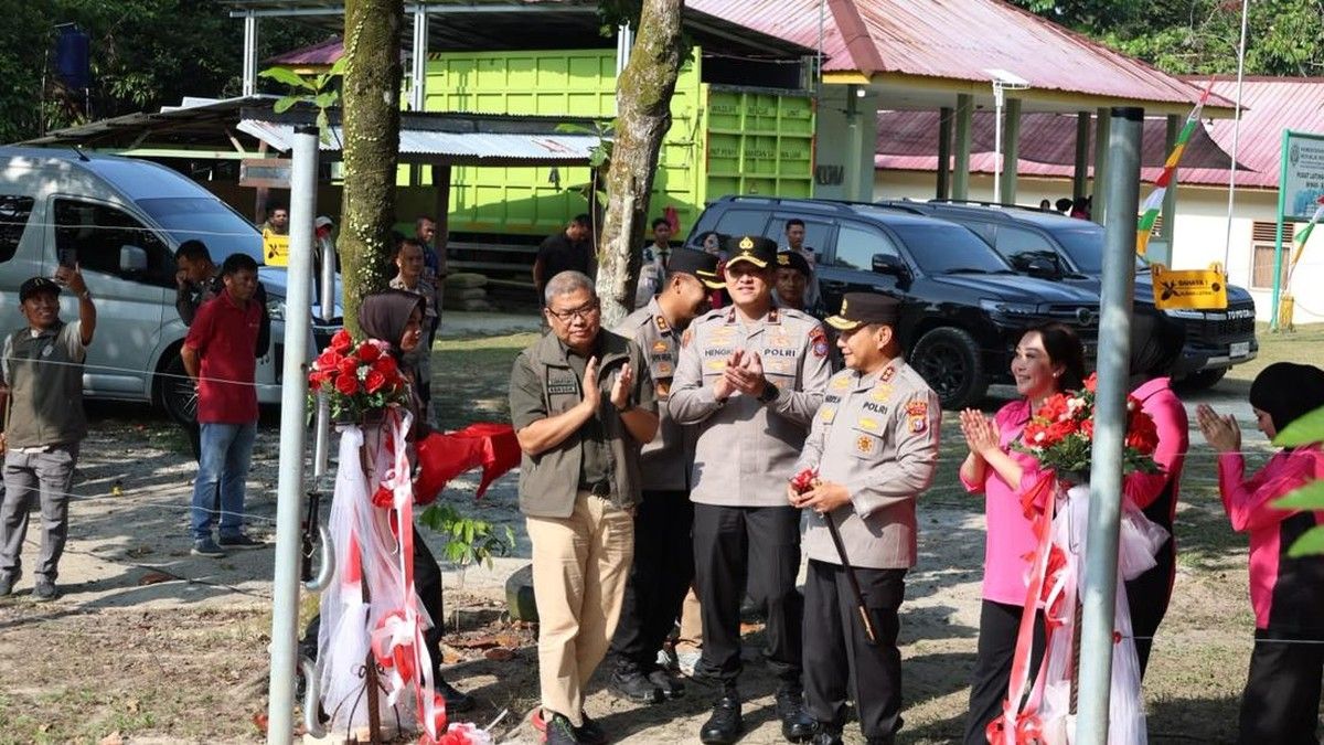 Polda Riau Resmikan Breeding Area Gajah Sumatra di PLG Minas