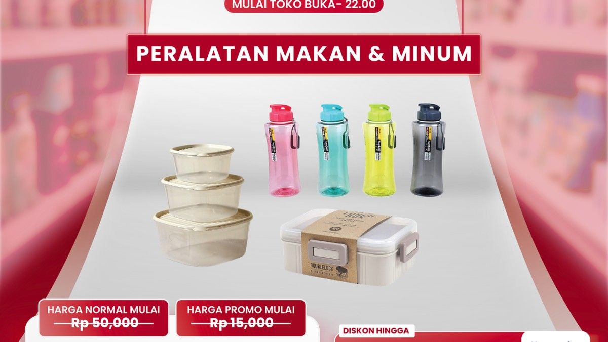 Transmart Gelar Full Day Sale dengan Diskon Alat Makan dan Minum
