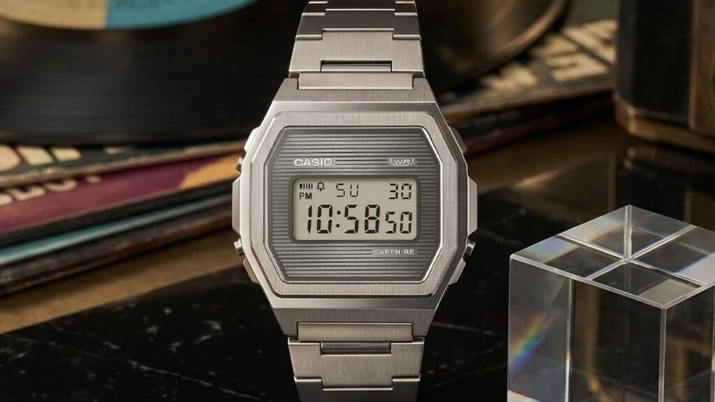 Casio Rilis Jam Tangan Digital Retro Vintage A1000SP-7 Full-Metal
