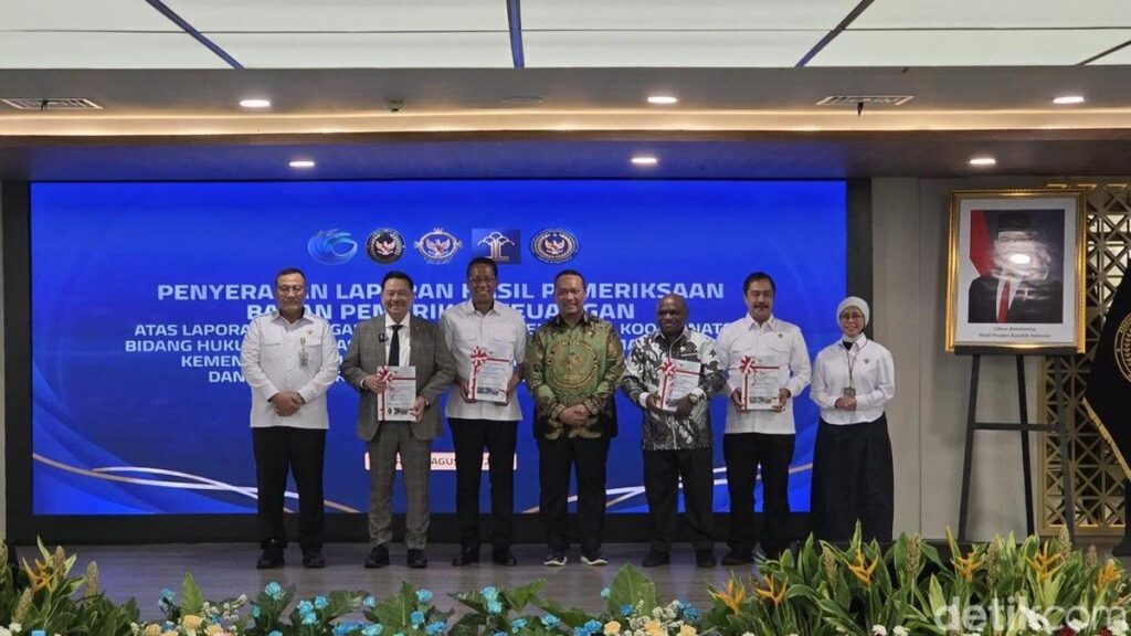 BPK Beri Opini WTP untuk Kemenko Kumham Imipas dan Kementerian Terkait