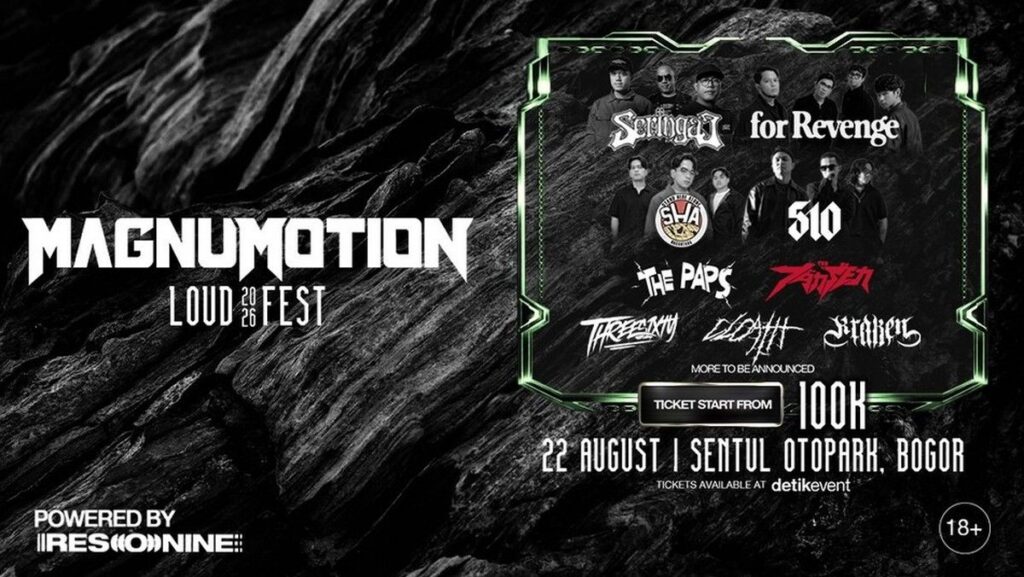 Seringai Kembali Manggung di Magnumotion Loud Fest Bogor