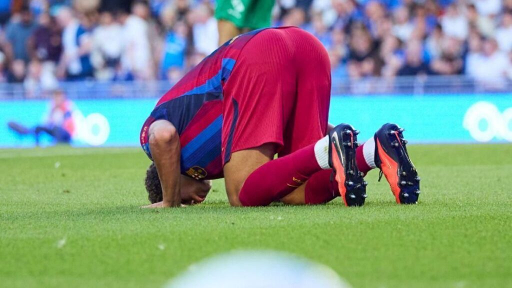 Hamza Abdelkarim Cetak Dua Gol Perdana untuk Barcelona di Pra-Musim