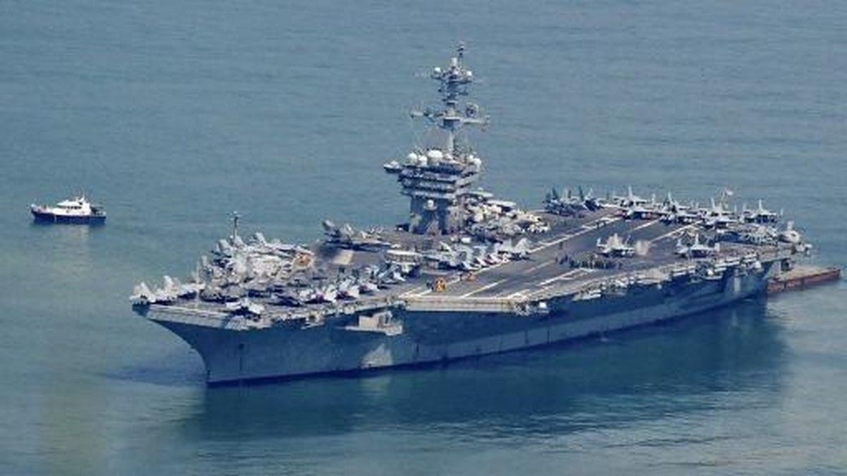 AS Kerahkan Kapal Induk USS George Washington ke Timur Tengah