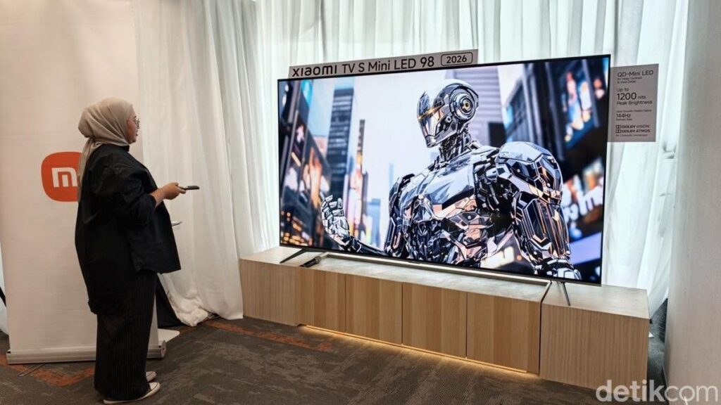 Xiaomi Luncurkan TV S Mini LED 2026 dengan Layar Hingga 98 Inci di Indonesia