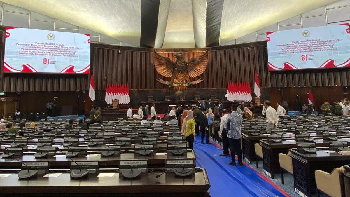 Kompleks Parlemen Gelar Gladi Bersih Sidang Tahunan MPR 2026