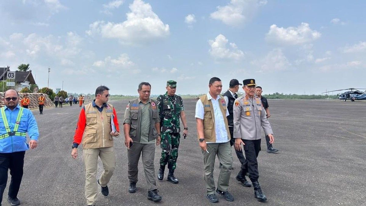 Polda Jambi dan BNPB Pantau Kebakaran Lahan di Muaro Jambi