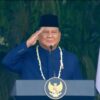 Prabowo Pimpin Upacara HUT ke-81 RI di Istana Negara