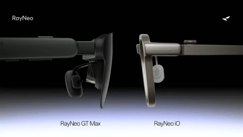RayNeo Rilis Kacamata AR Seri GT dan iO Berlayar 307 Inci