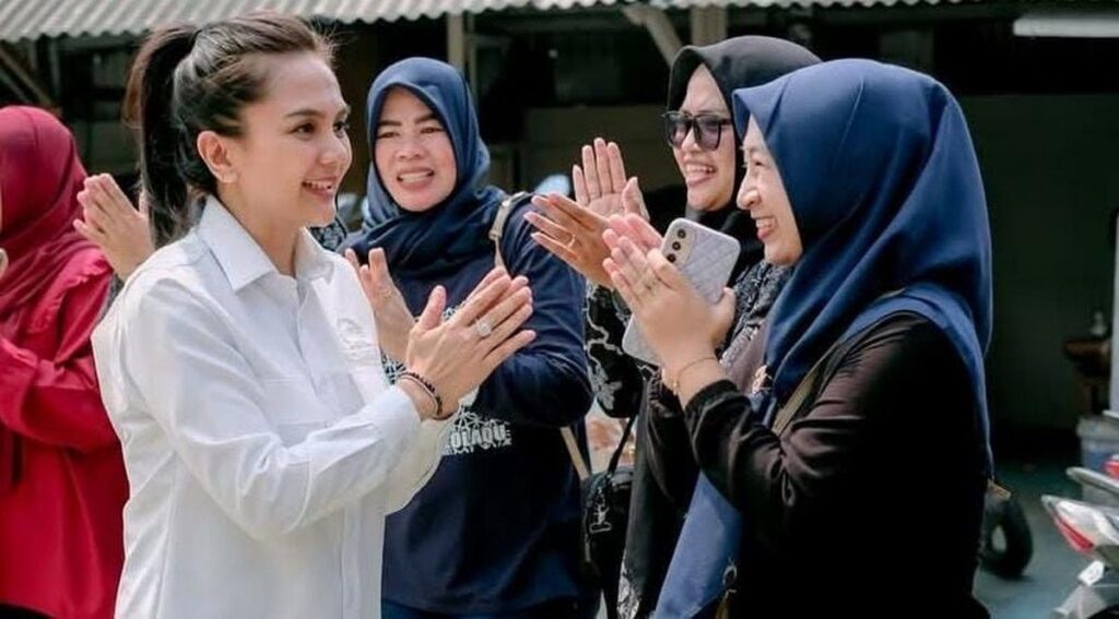 Marlyn Maisarah Tinjau Pembangunan Jembatan Gantung Cibeber Bogor
