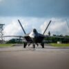 F-22 Raptor AS Latihan Siaga di Pangkalan Udara Kadena Jepang