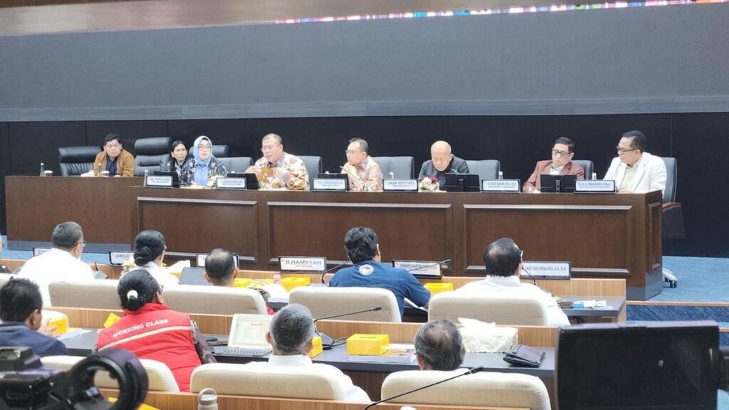 DPR Terima Perwakilan Buruh Bahas RUU Ketenagakerjaan