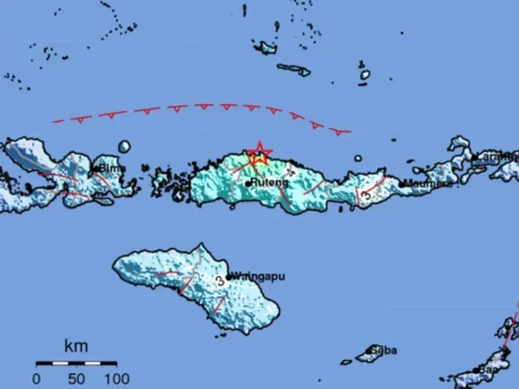 BMKG Catat Gempa M52 Guncang Nagekeo NTT Pasca Bencana M77