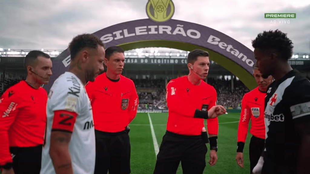 Neymar dan Thiago Mendes Abaikan Salaman di Laga Vasco vs Santos