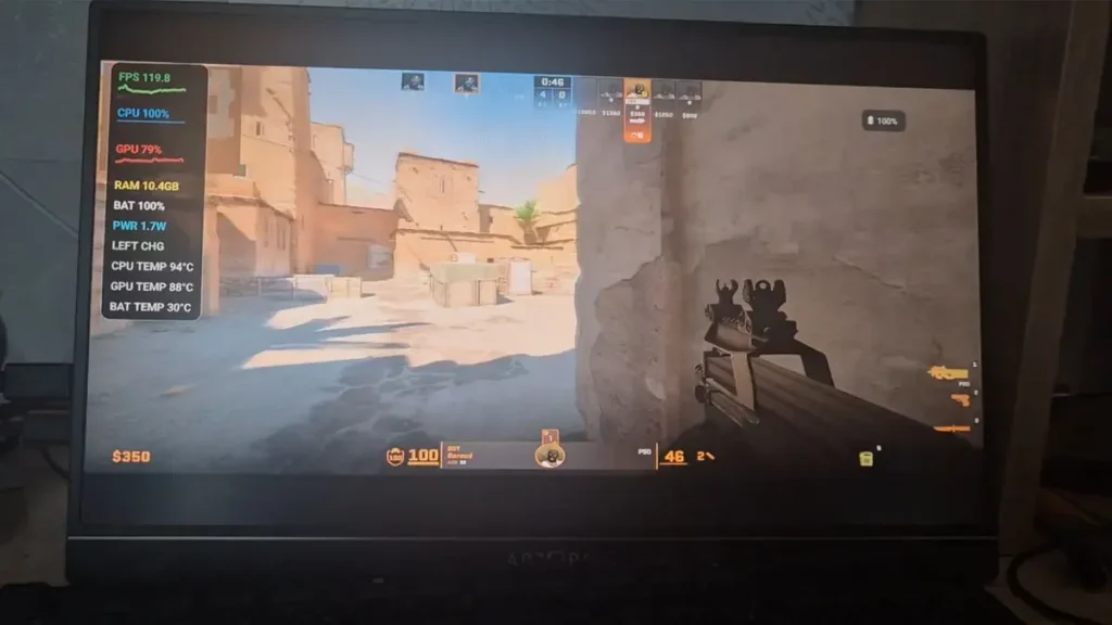 HP Android Main CS2 Tembus 140 FPS Pakai Pendingin Eksternal