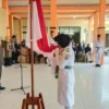 Wakil Presiden Kukuhkan 76 Anggota Paskibraka Nasional dan Paskibra Modung Siap Bertugas