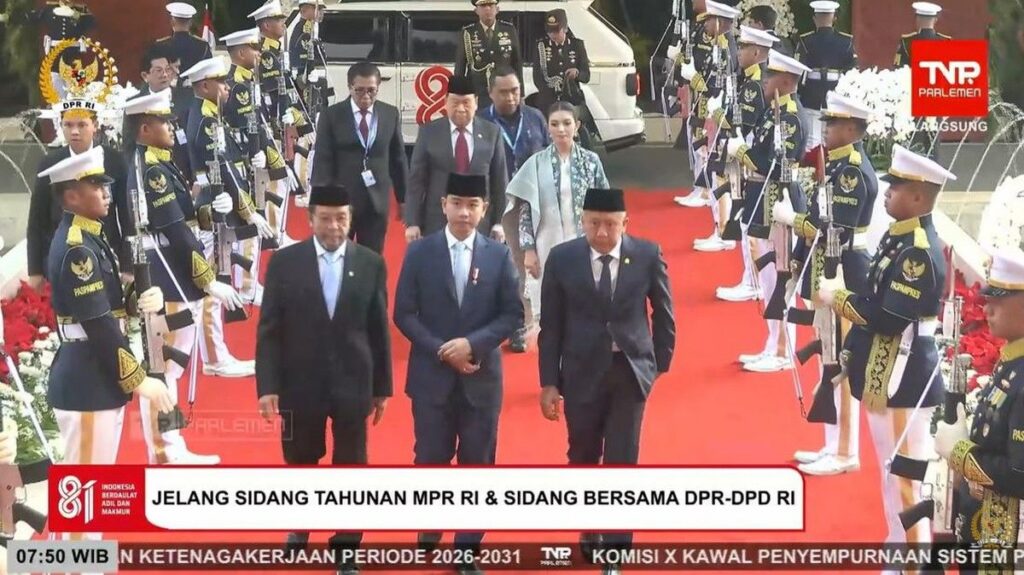 Presiden Prabowo Sampaikan Laporan Kinerja di Sidang Tahunan MPR 2026