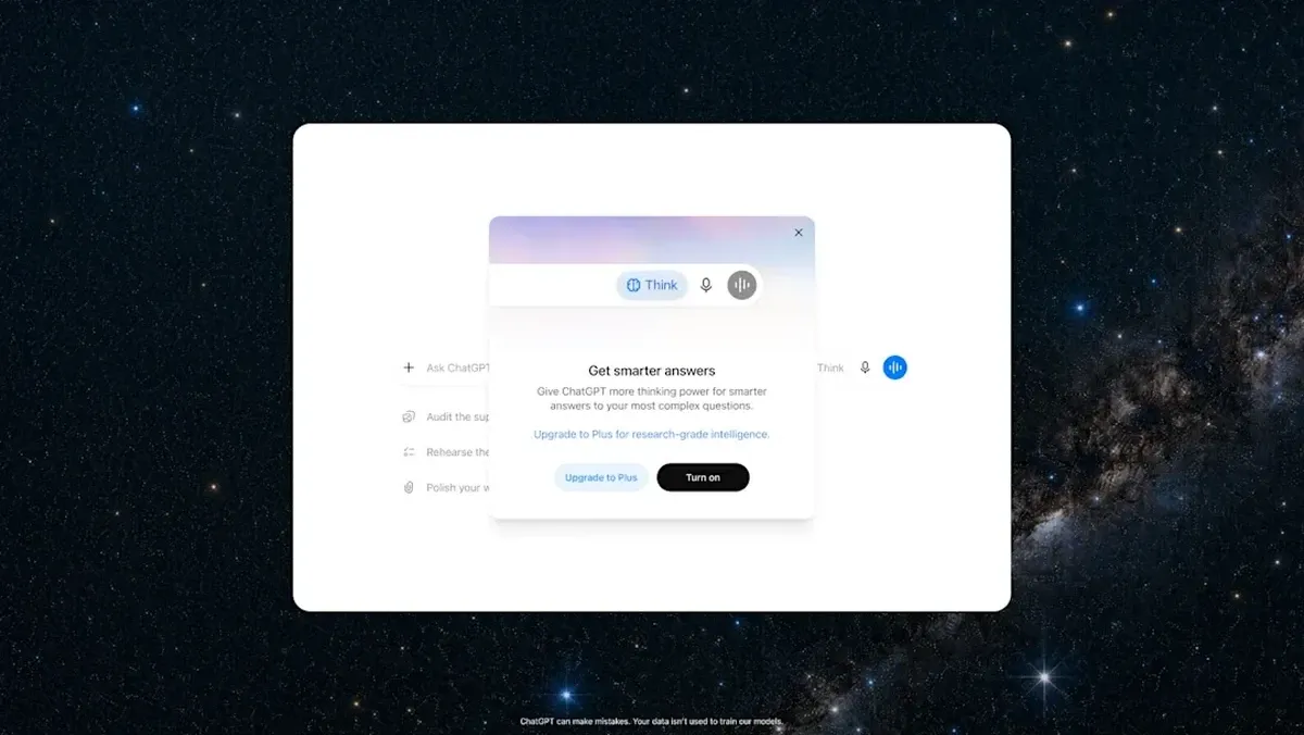 OpenAI Perluas Akses GPT 5 6 Luna Dan Tombol Think ChatGPT