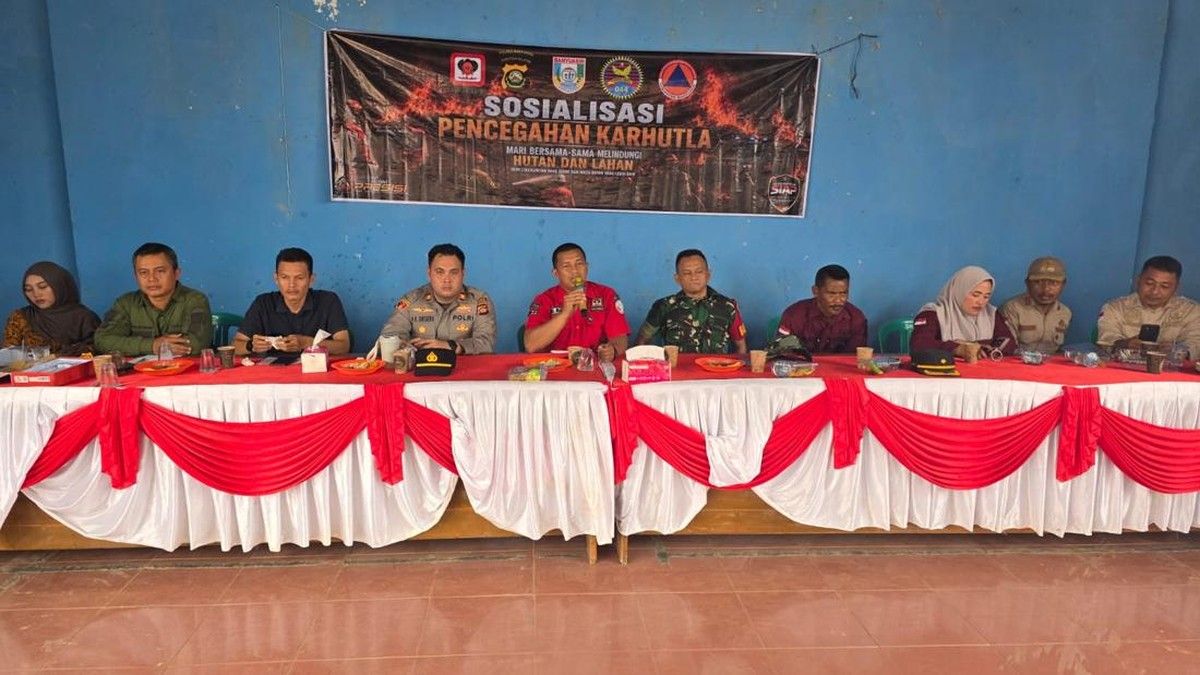 Polres Banyuasin Perkuat Kesiapsiagaan Mencegah Kebakaran Hutan dan Lahan