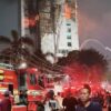 Gedung Bapenda DKI Jakarta Kebakaran dari Lantai 11