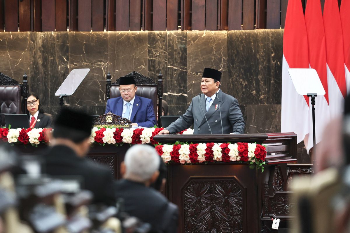 Prabowo Tegaskan Lanjutkan Warisan Pembangunan SBY-Jokowi di Sidang MPR 2026