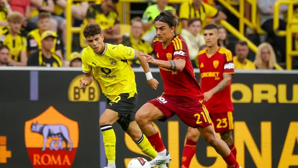 Borussia Dortmund Tahan AS Roma 2-2 pada Laga Uji Coba Pramusim