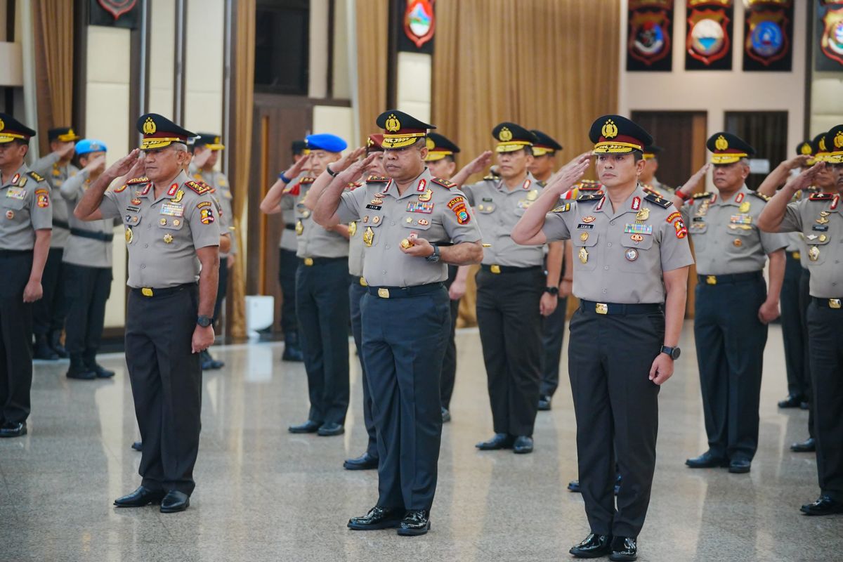 Markas Besar Polri Mutasi 25 Perwira Tinggi Bintang Satu