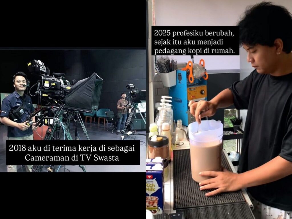 Kru TV Depok Rintis Usaha Kopi di Rumah Hadapi Layoff