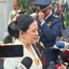 Puan Maharani Kenakan Kebaya Modern Saat Upacara HUT Ke 81 RI