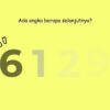 Tantangan Mata Jeli: Bisakah Kamu Menebak Angka yang Memudar Ini?