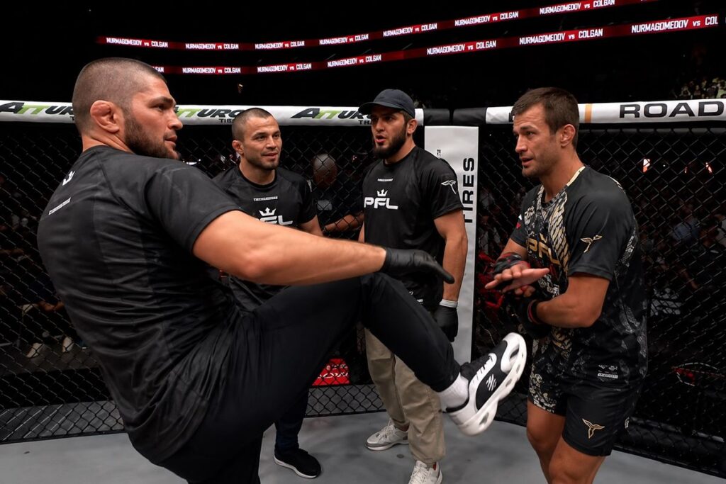 Saran Islam Makhachev Antar Usman Nurmagomedov Raih Kemenangan KO