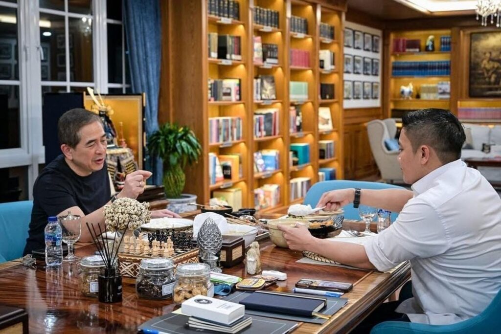 Teddy Indra Wijaya Temui Arsjad Rasjid Bahas Industri Nasional