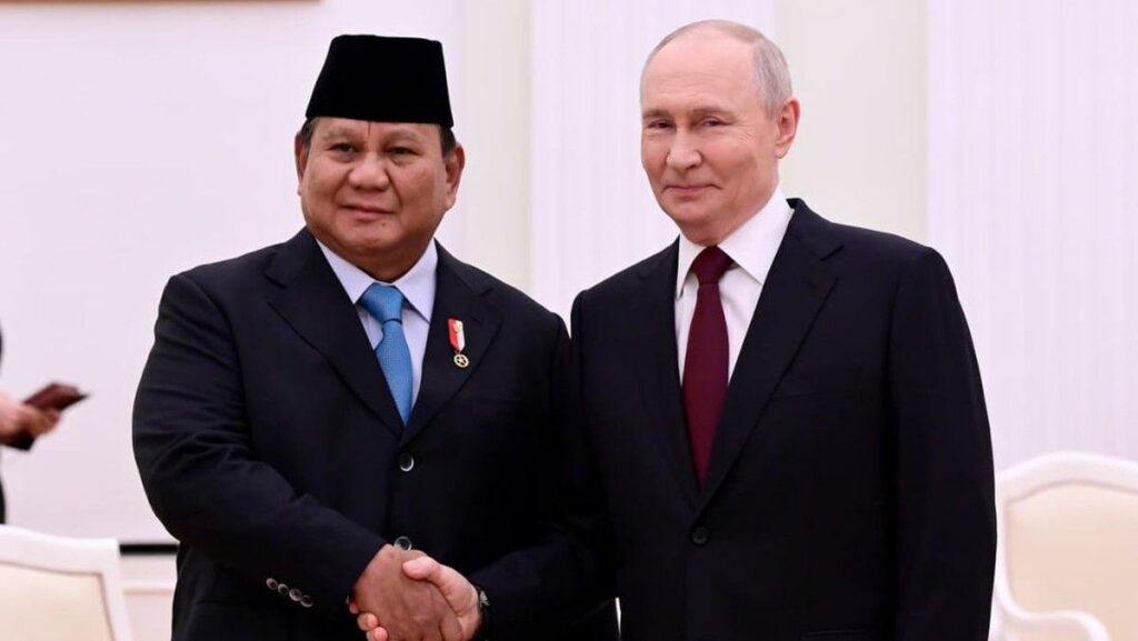 Vladimir Putin Ucapkan Selamat HUT Ke-81 RI Kepada Prabowo Subianto