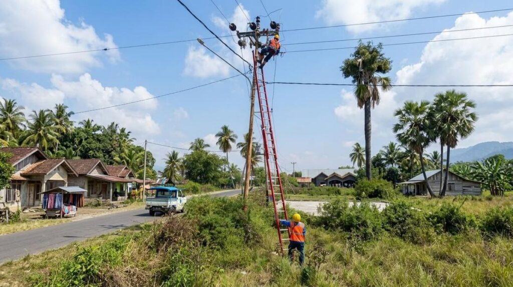 PLN Pulihkan Kelistrikan NTT dan Bantuan Mengalir Pasca Gempa M7,7